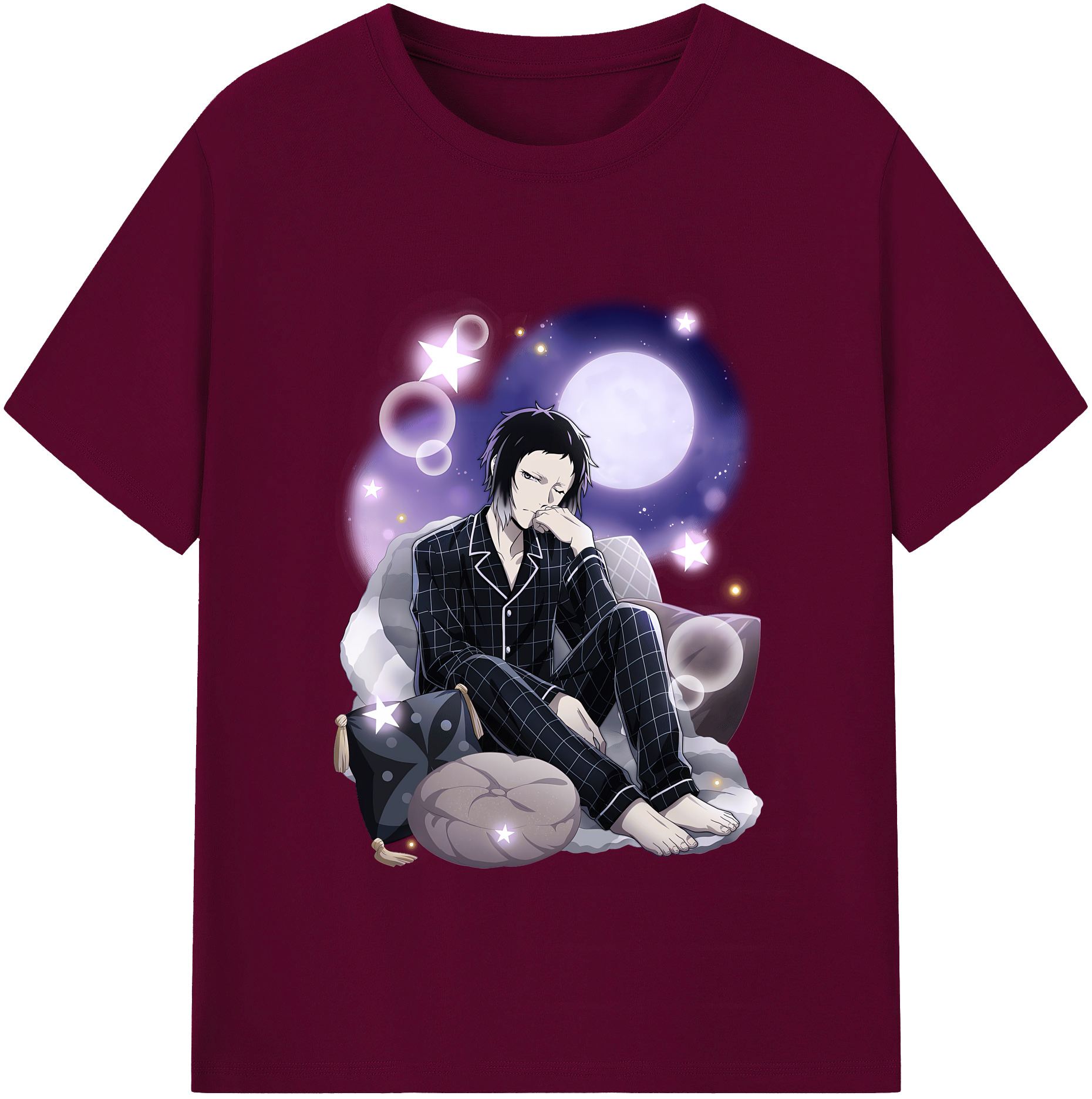 （画像用） 文豪ストレイドッグス Bungo Stray Dogs レディースカジュアルプリントTシャツ（綿100％）